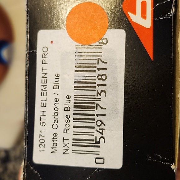 Bolle 5th Element Pro Matte Carbone/Blue with Rose Blue OLEO AF Lens - Picture 2 of 16